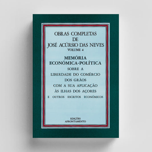 Memória Económica-Política sobre a Liberdade do Comércio dos Grãos