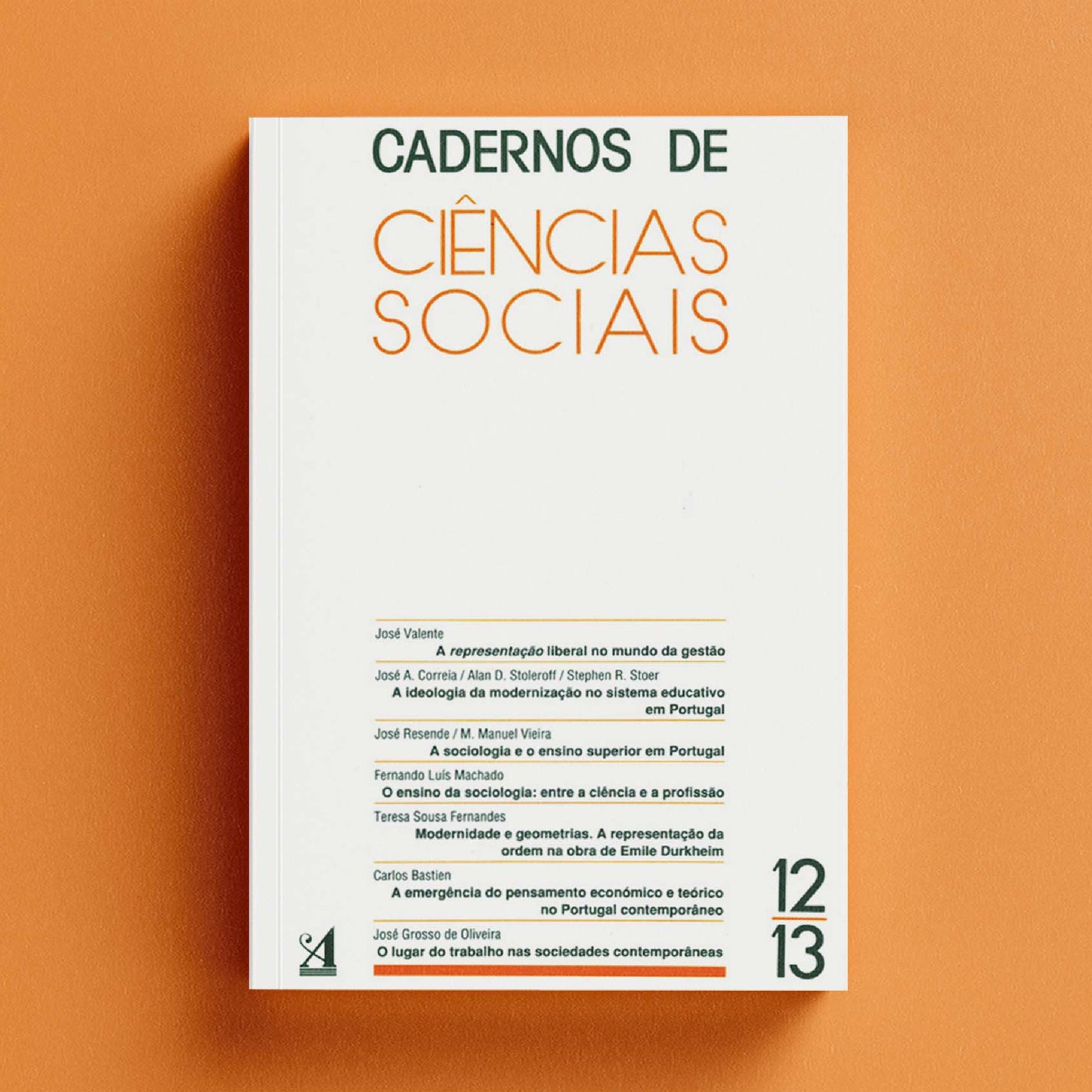 Cadernos das Ciências Sociais Nº12/13