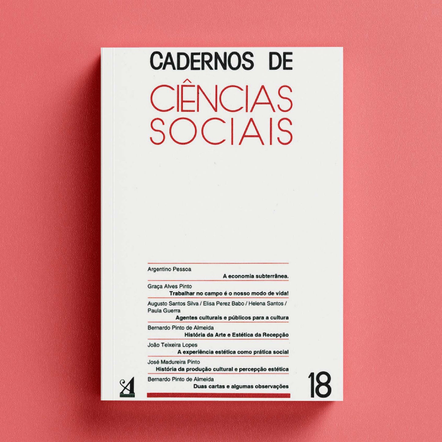 Cadernos das Ciências Sociais Nº18